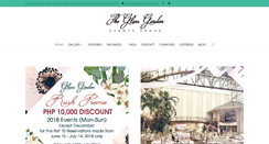 Desktop Screenshot of glassgardenevents.com